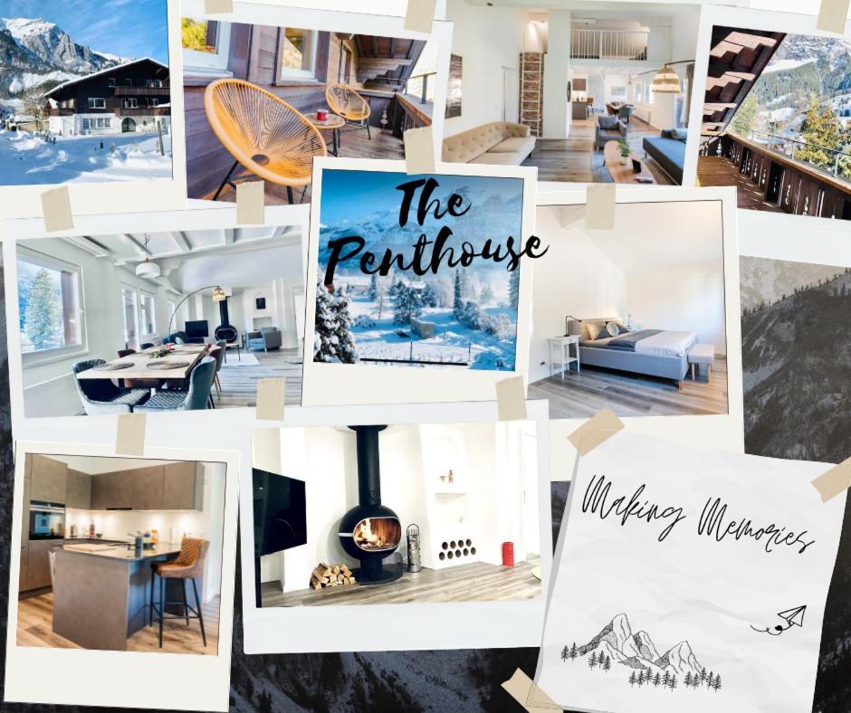 קנדרסטג Unique Penthouse With Gallery And Mountain View מראה חיצוני תמונה